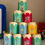 Thumbnail: Teacher Stationery Holder/Pots - Rainbow Surname