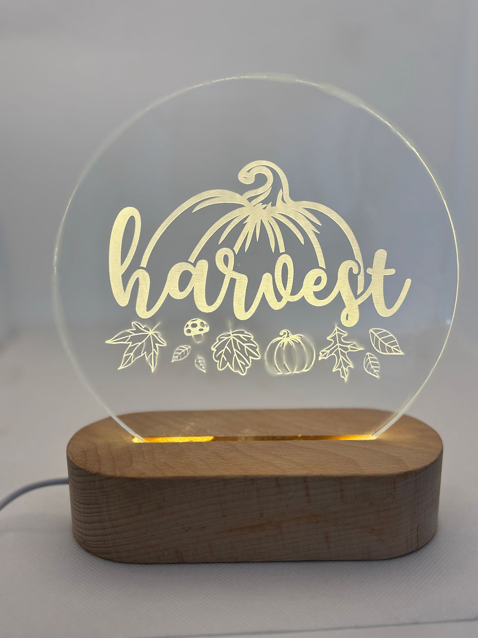 Harvest pumpkin leaves autumn autumnal halloween decoration home decor