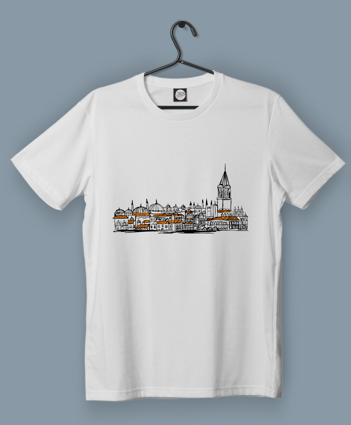 Baskılı Kısa Kollu Unisex Basic_IMG_20190921225544_1012811893_vector