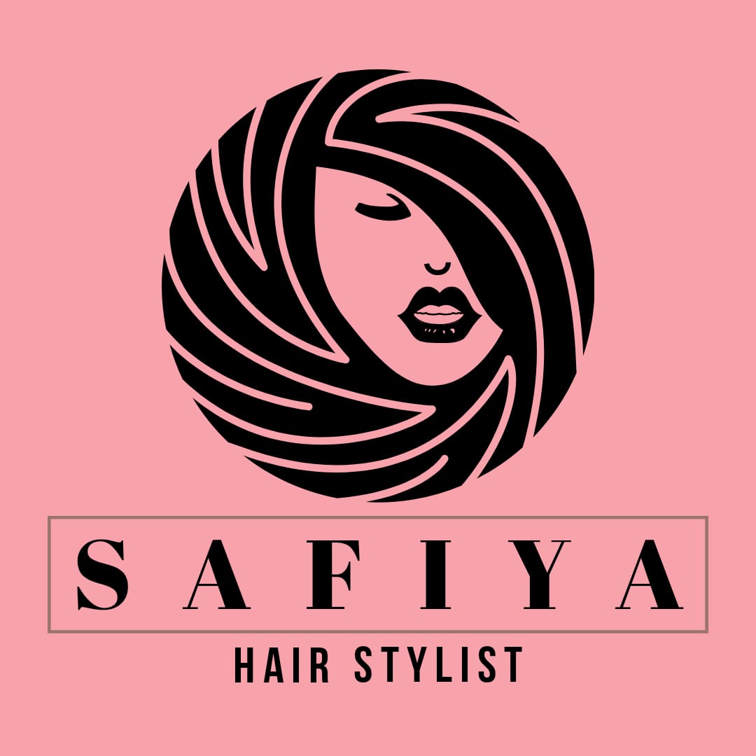 Safiya Hair Stylist Logo Design