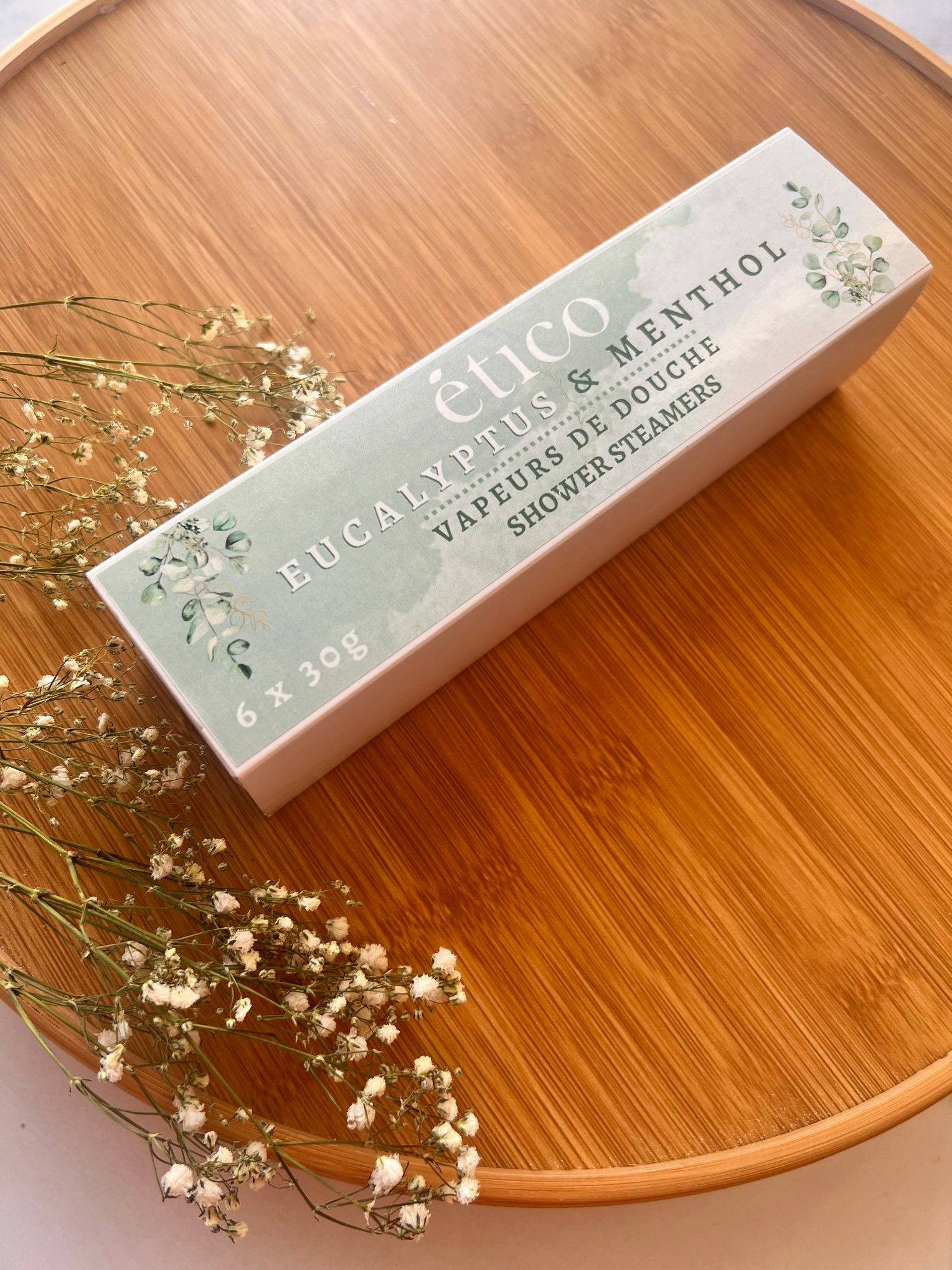 Vapeurs de douche eucalyptus