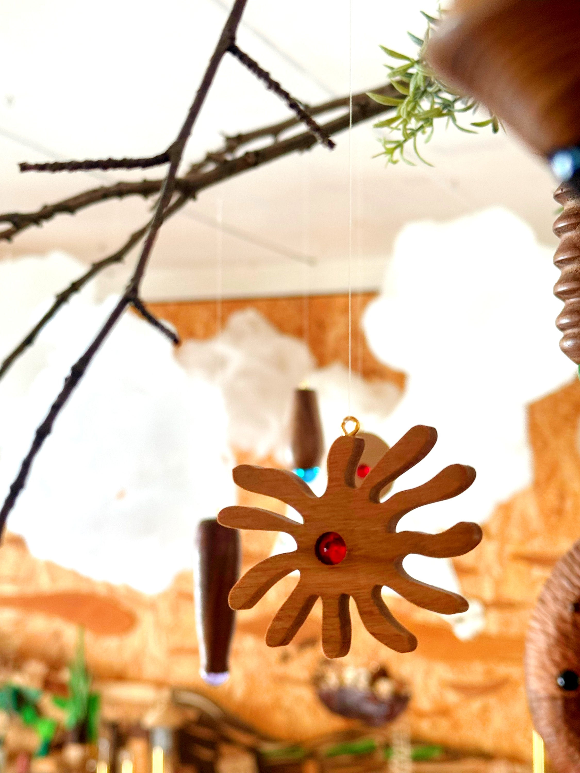 ビー玉オーナメント