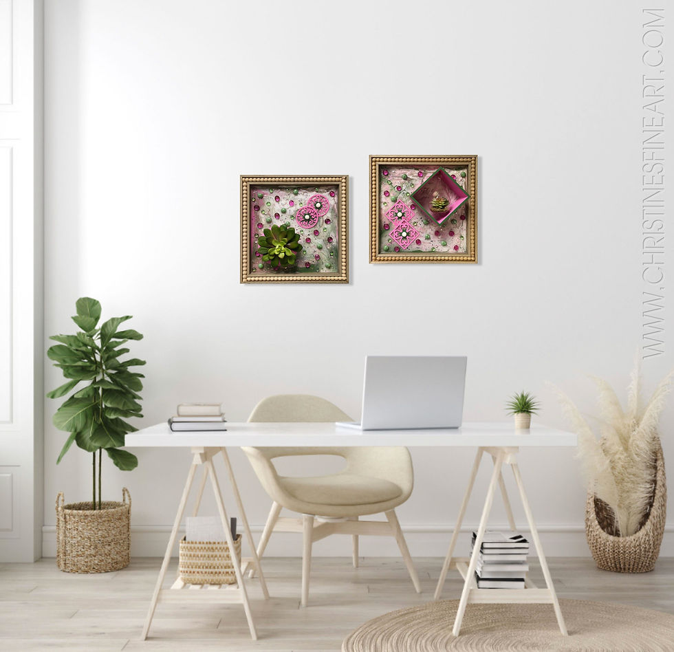Thumbnail: Jewel-toned Mini Gardens