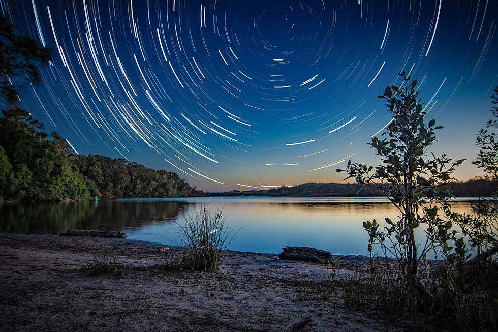 Brett Bonville Boat Ramp Star Trails