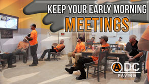 Keep your Early Morning Meetings