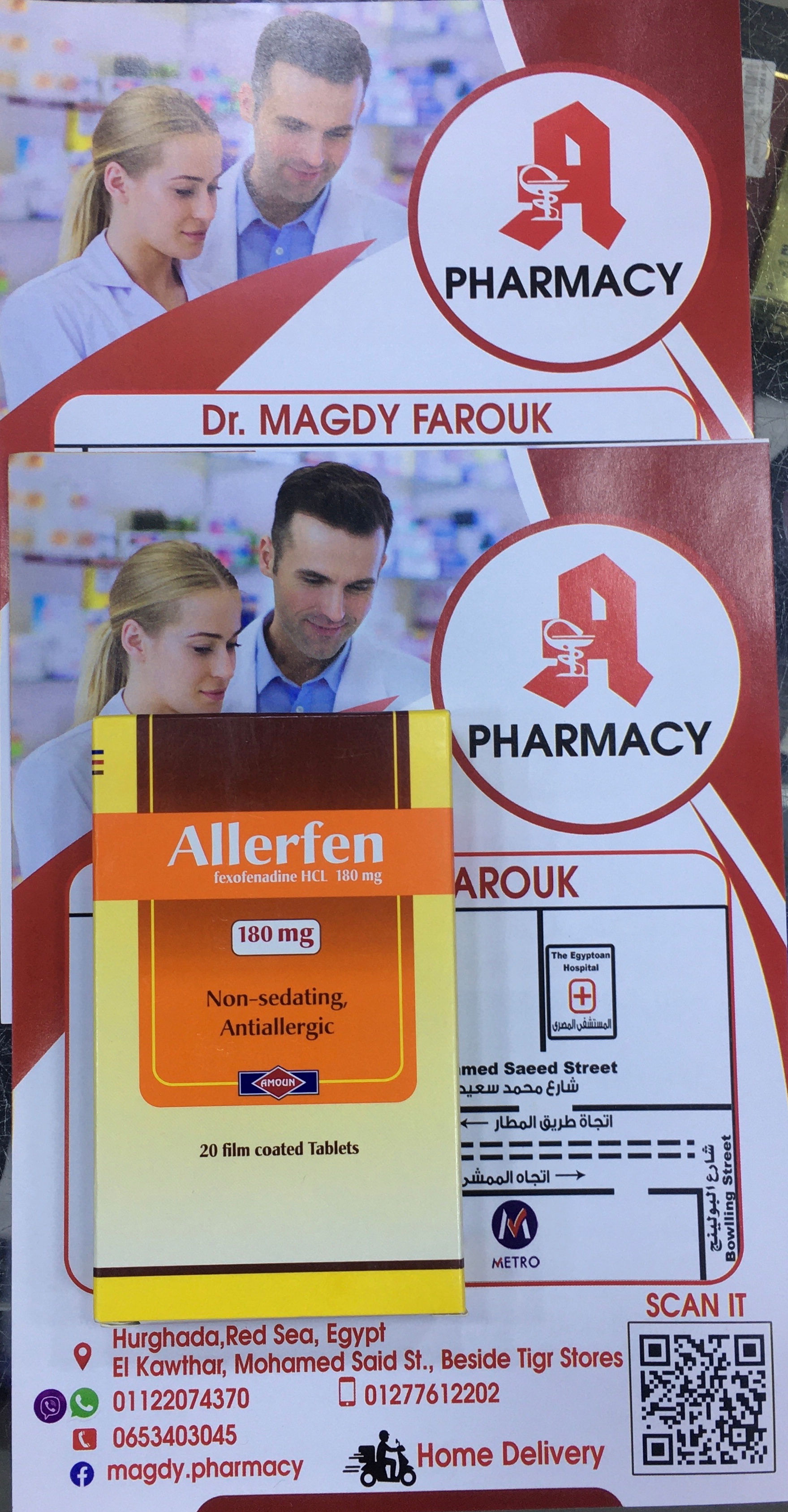 ALLERFEN 180MG 20TAB