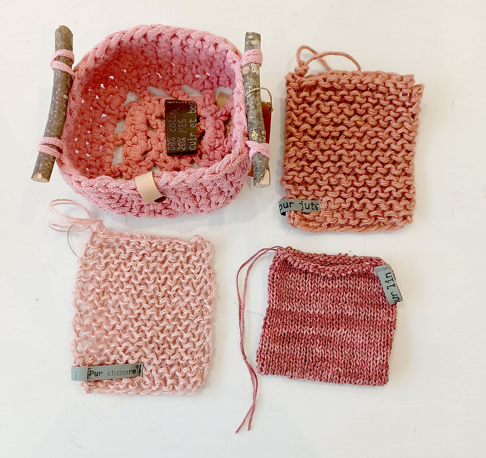 Miniature : Porte-savon en jute