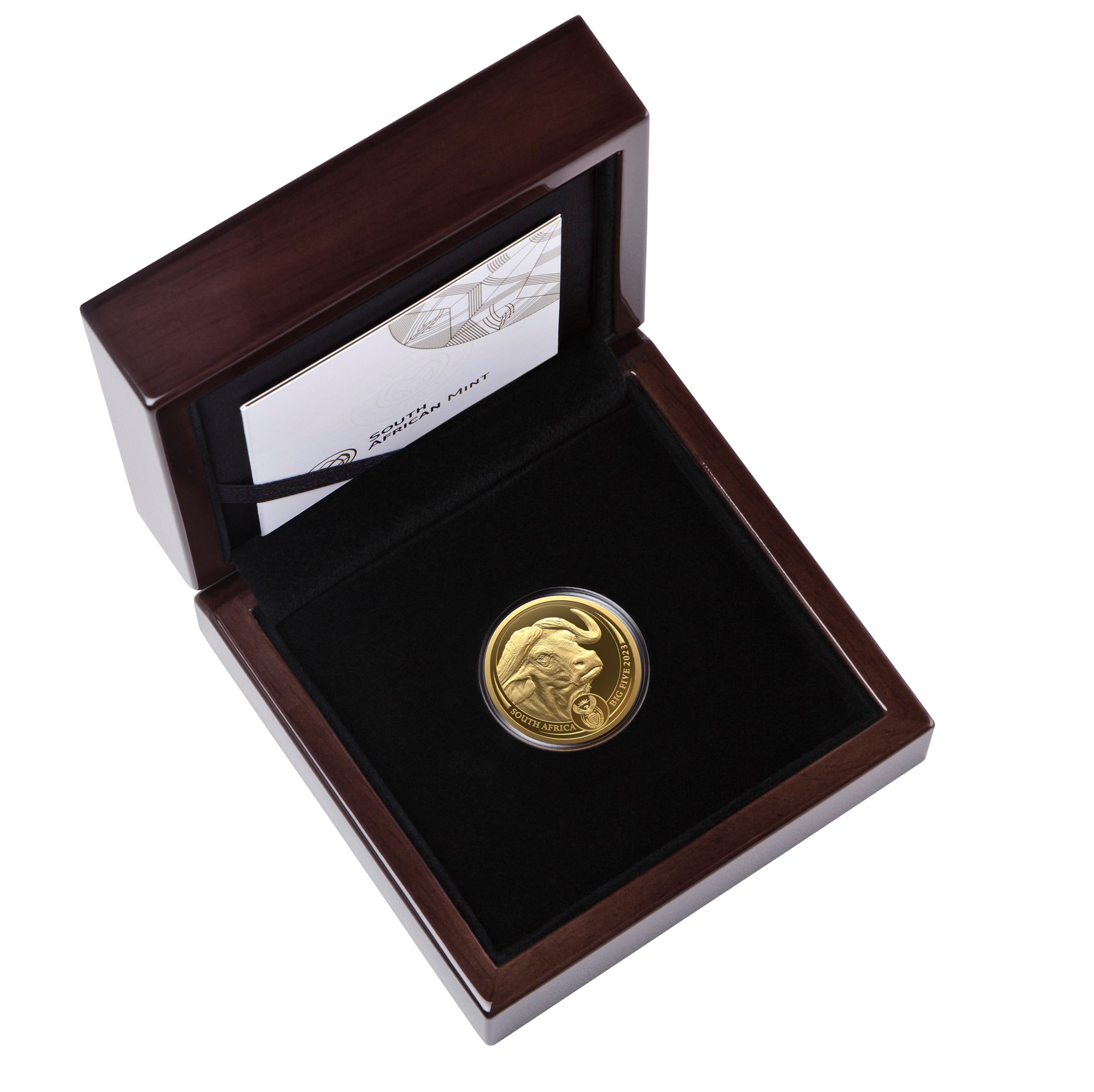 Big 5 Series II Buffalo Proof 1/4oz Proof Gold
