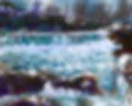 Madem Bretts waterfall 16 x20" 03-23-2025 on Canvas $520