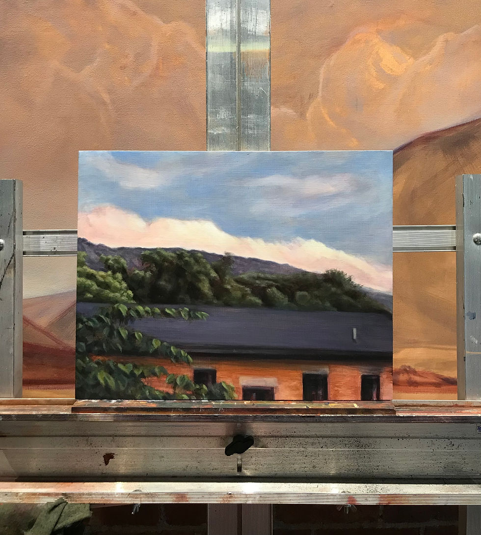 HVB, 14x11”, oil on panel, 2025, $666