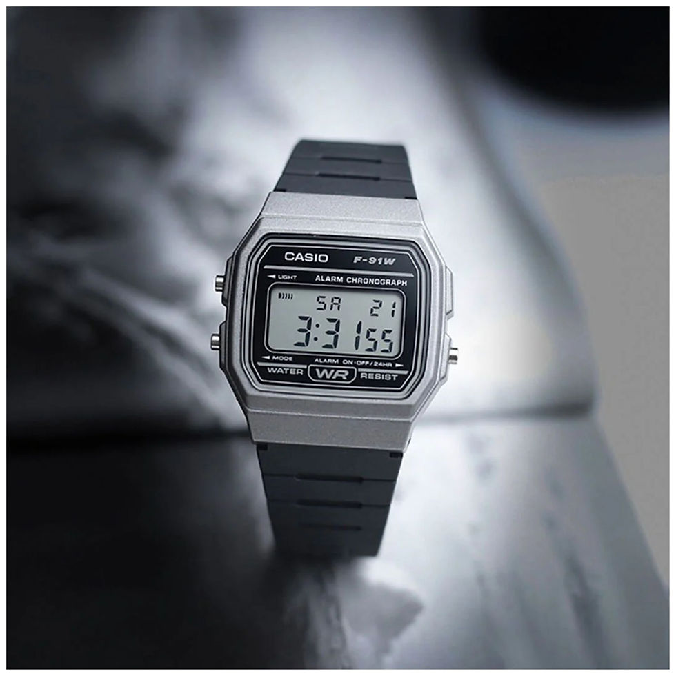 Miniatura: Reloj Casio Unisex F-91WM Diseño Casual