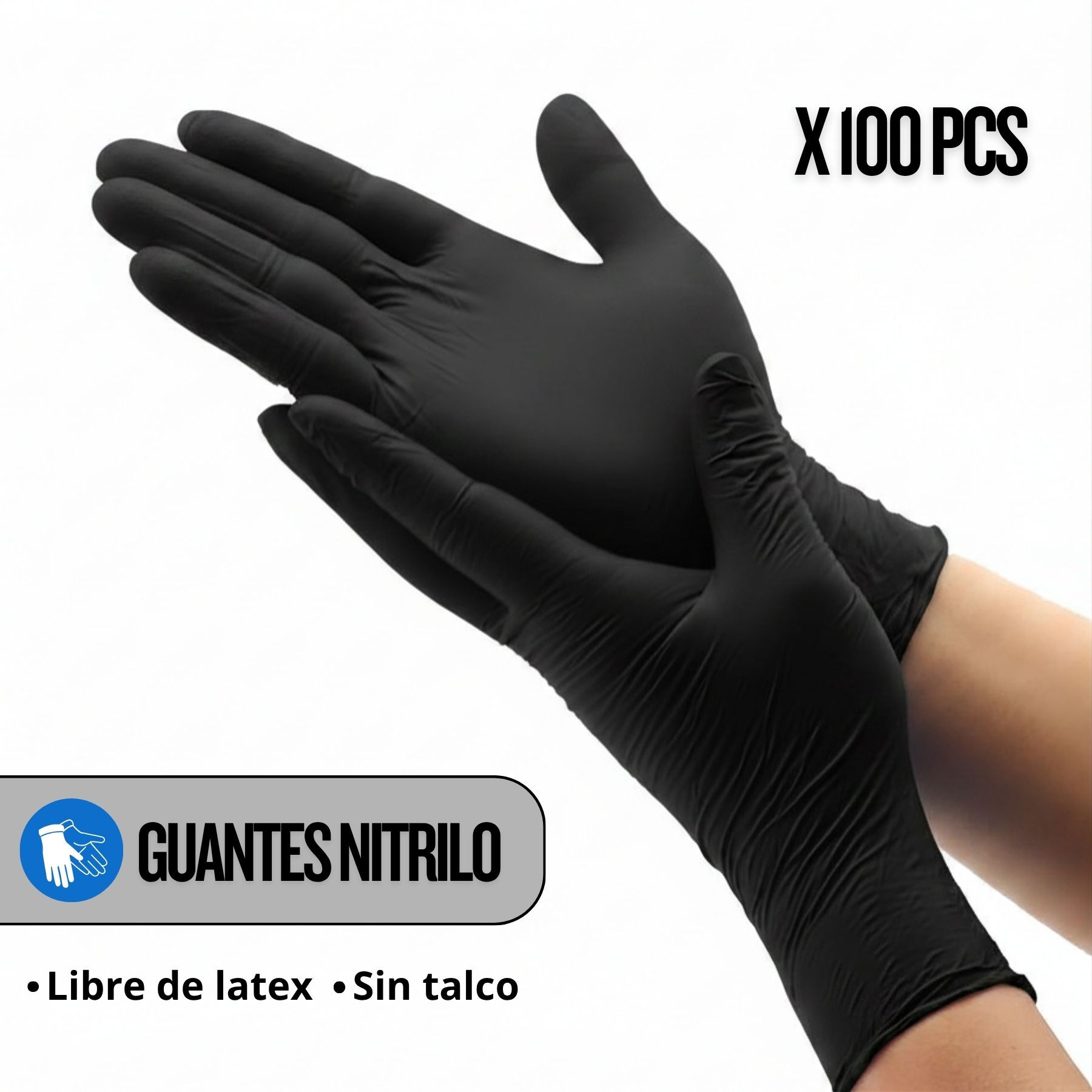 Guantes Nitrilo Caja X 100 Unidades