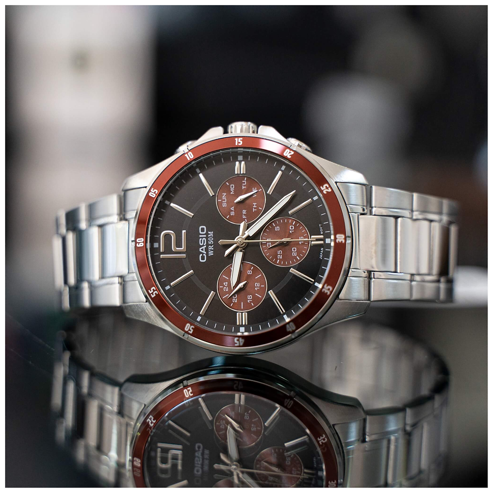 Miniatura: Reloj Casio Caballero MTP-1374D Elegante
