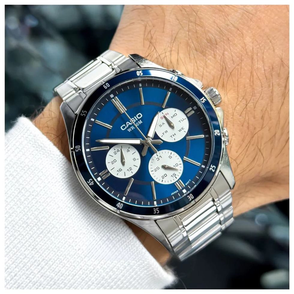 Miniatura: Reloj Casio Caballero MTP-1374D Elegante