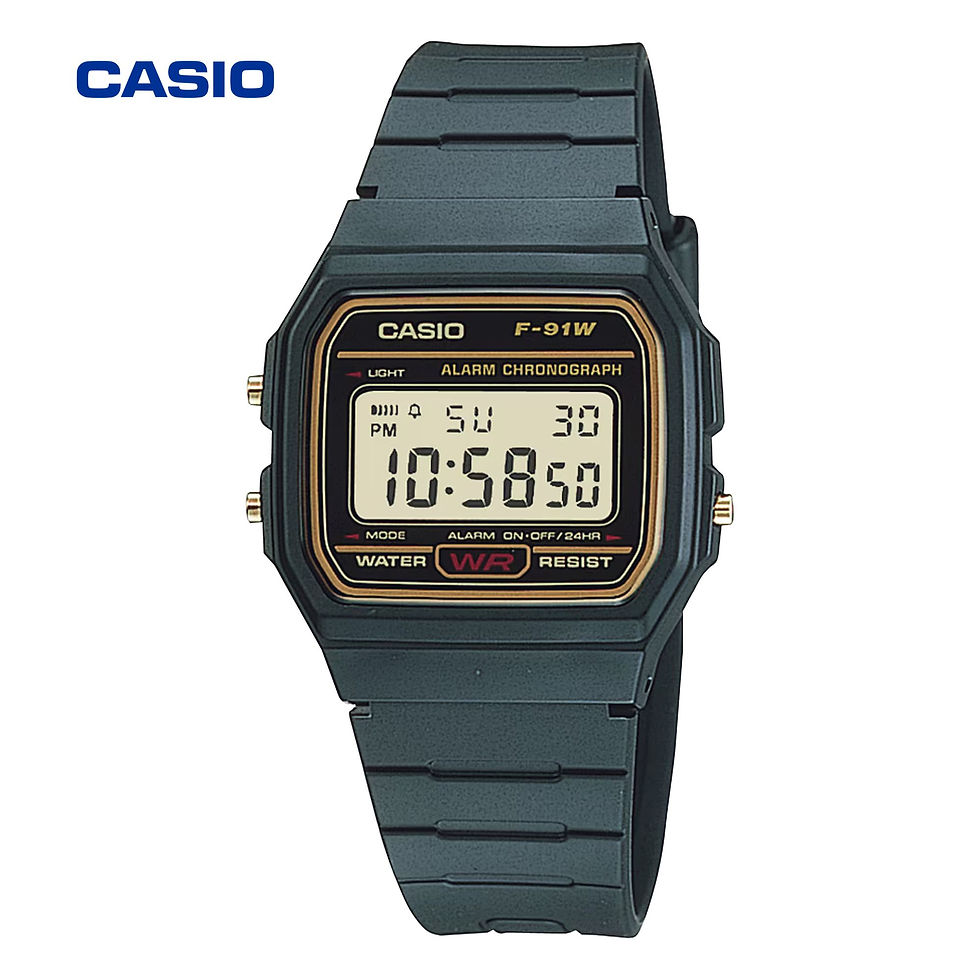 Miniatura: Reloj Casio Unisex F-91W Diseño Casual