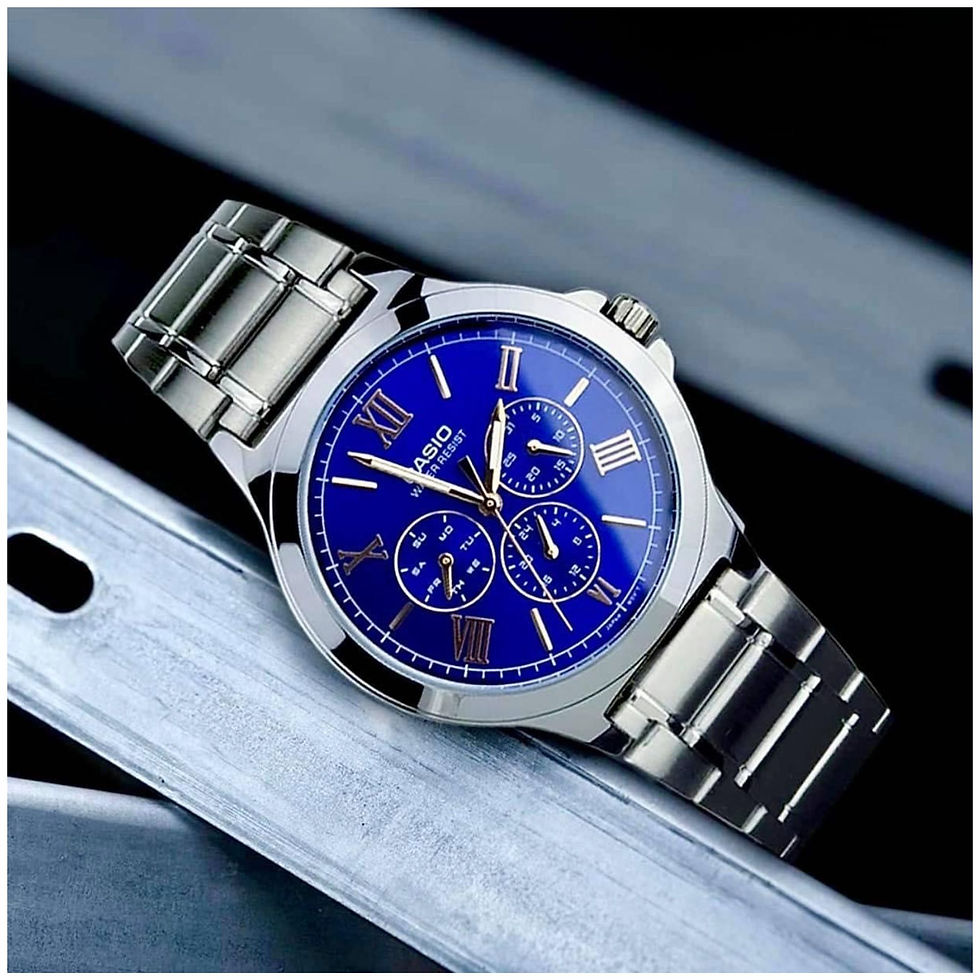 Miniatura: Reloj Casio Caballero MTP-V300D Diseño Elegante