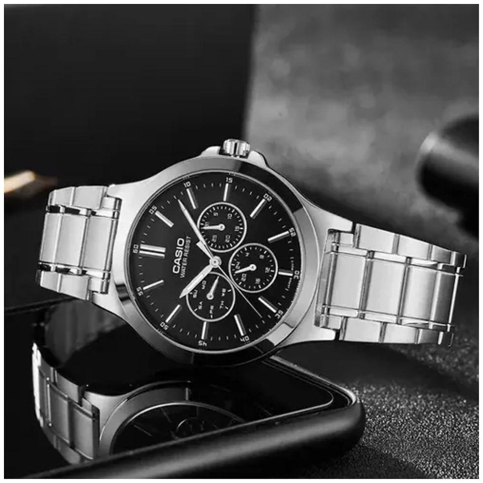 Miniatura: Reloj Casio Caballero MTP-V300D Diseño Elegante
