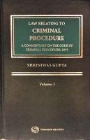 Law Relating To Criminal Procedure