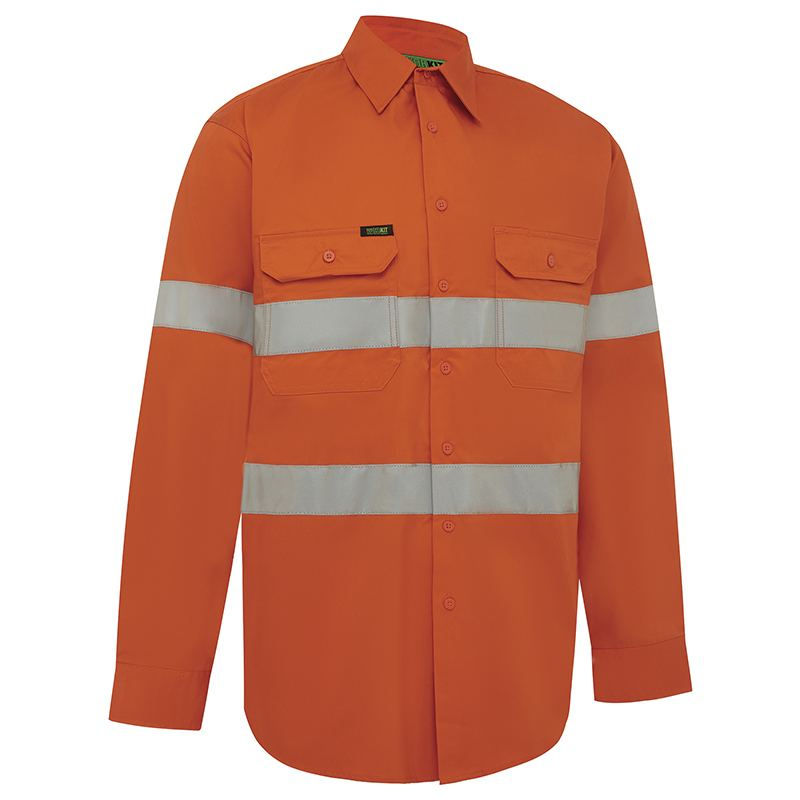 Hi Vis Lightweight Long Sleeve Taped Shirt