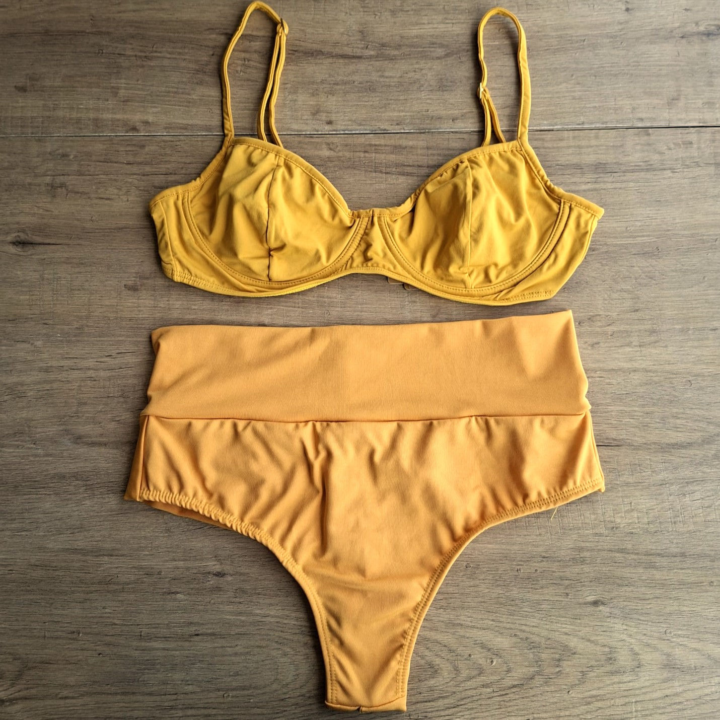 Biquini meia-taça madonna Amarelo Mix de Marcas