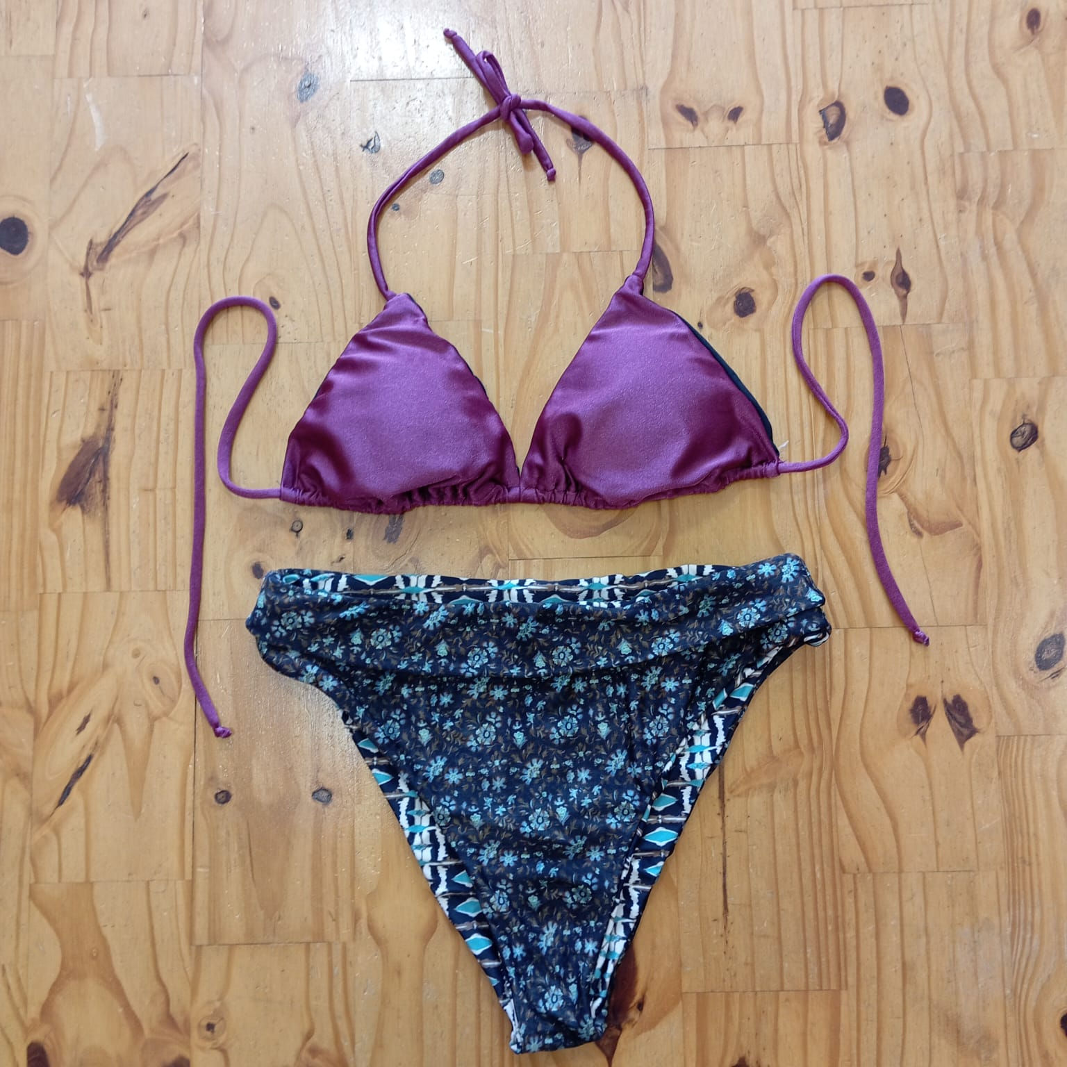 Biquíni tanga dupla-face Nomadic Mix de Marcas