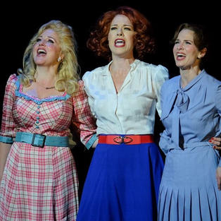 Karyn as Dora Lee in San Diego Musical Theatre’s production 9 TO 5
