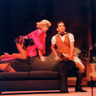 Karyn with David Brennen in Moonlight Productions ME & MY GIRL