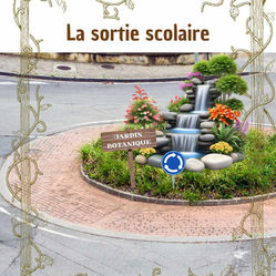 Parfois la sortie scolaire prévue au jardin botanique prend une tournure insolite ! Toujours voir le bon côté des choses...