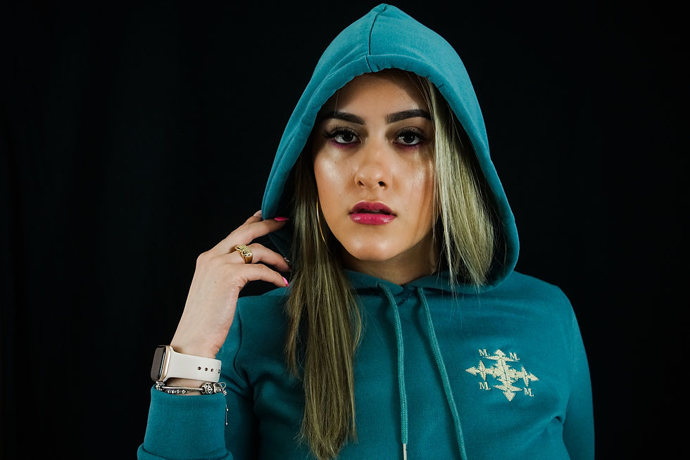 Thumbnail: Set Maylajan - Blue teal - CREAM LOGO
