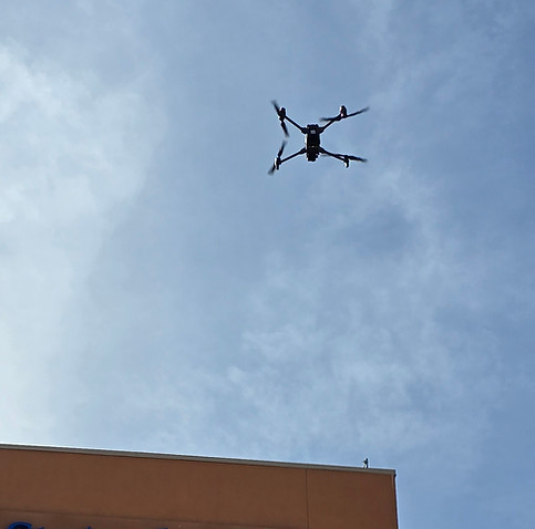 drone captured data translated in data analysis Aethero Building Health