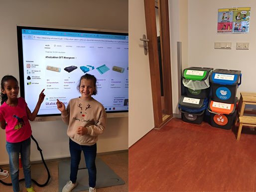 Van idee naar impact: afval scheiden op SBO de Bolster