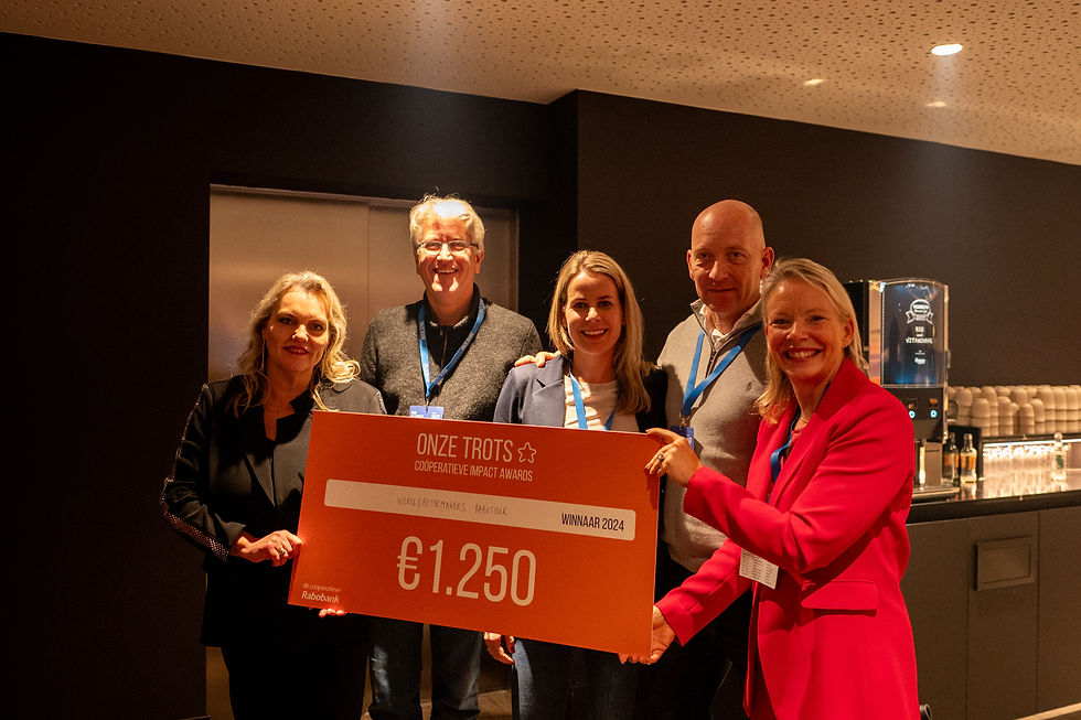 Close-up view of a speaker sharing insights at the WereldBeterMakers Show