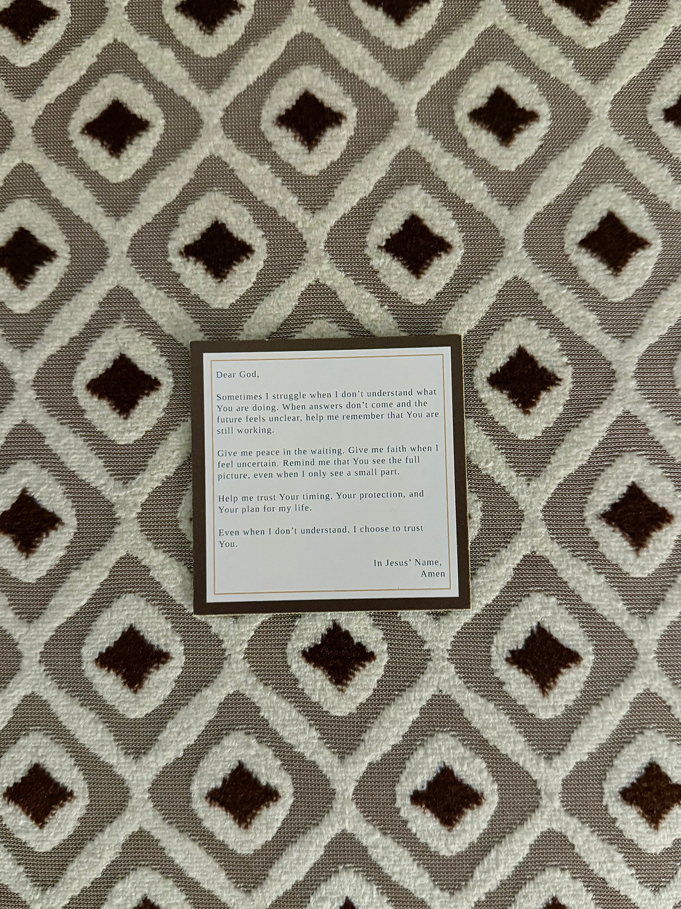 Thumbnail: Trust Over Understanding Prayer Card