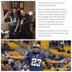 Proud of our guy _boutdat_23 showed why he is considered the best route runner in the draft!!! Worki