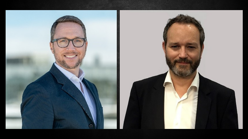 Jochen Walter (Managing Director of Koch Films) and Hauk Markus (CEO of Spotfilm Networx GmbH)