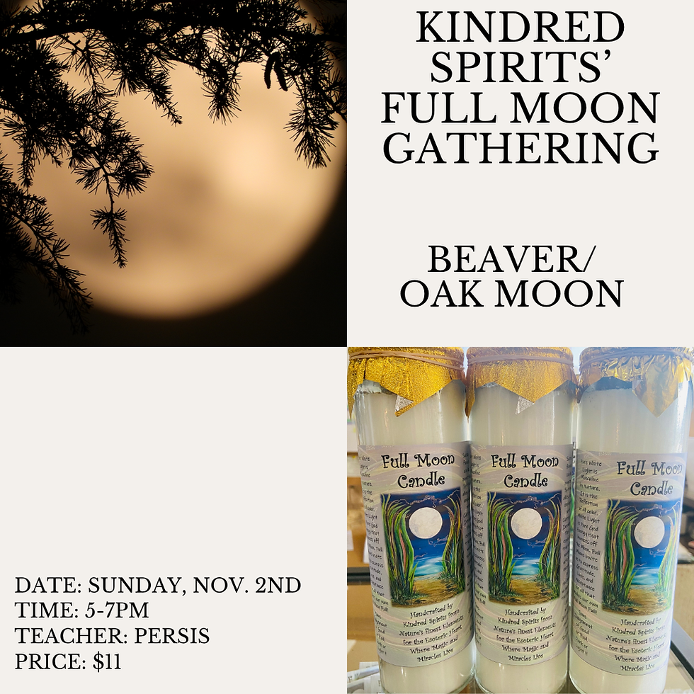 Kindred Spirits' Full Moon Gathering