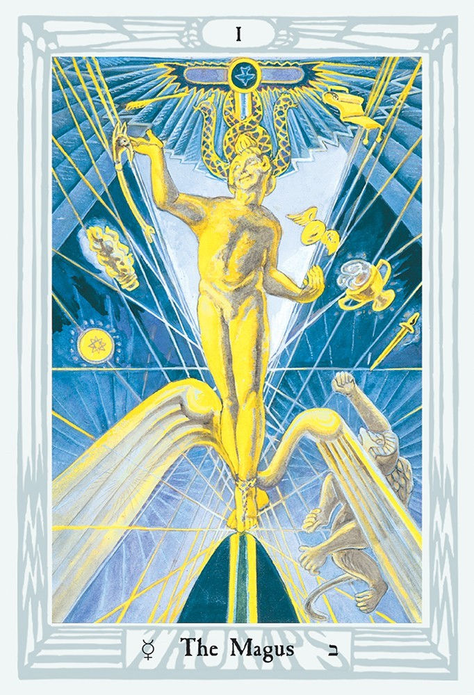 Thumbnail: Pocket Swiss Thoth Tarot Deck