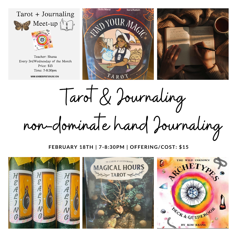 Tarot & Journaling Meet-Up