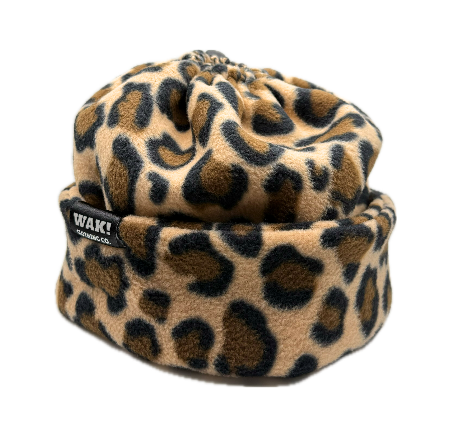 2 IN 1 BEANIE (Leopard)