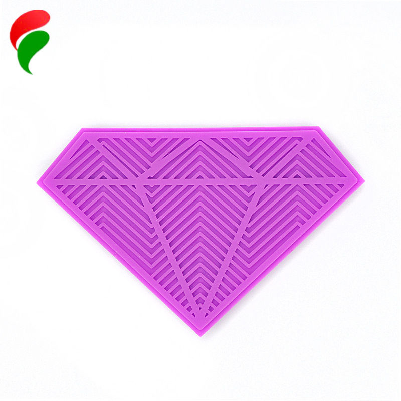 Thumbnail: Creative Silicone Watermelon Brush Cleaning Mat with Suction Cups