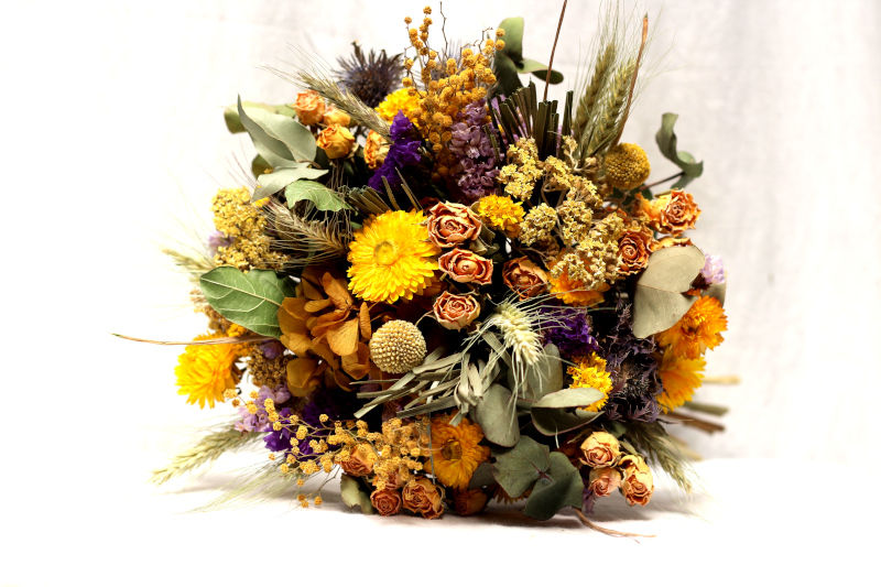 Miniature : Bouquet de fleurs séchées