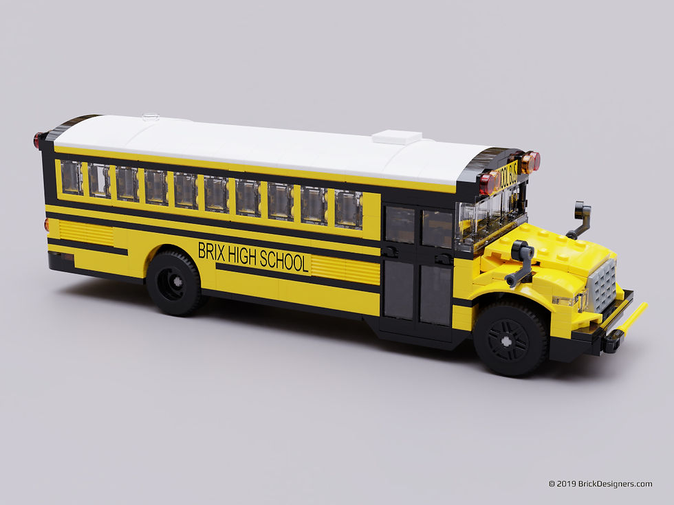 Lego School Bus