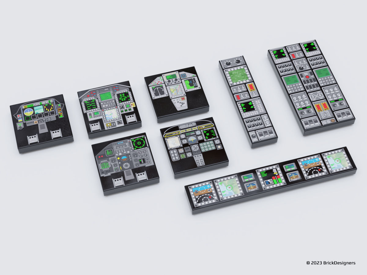 Printed Parts - Control Panels
