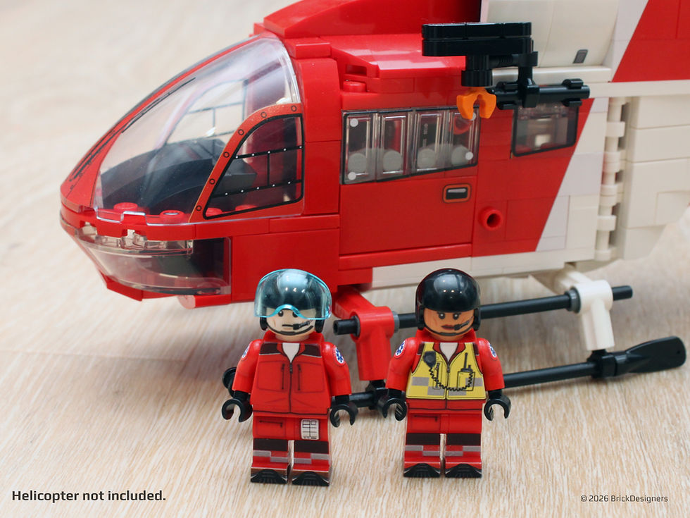 Thumbnail: Minifigure - Air Ambulance Crew
