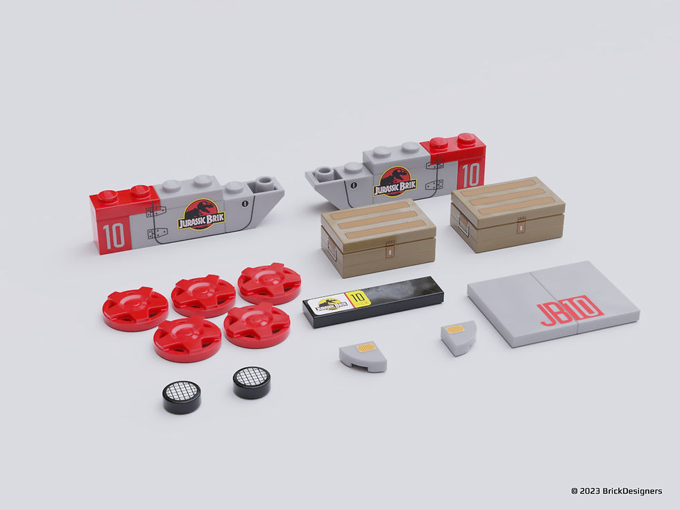 Thumbnail: Printed Parts Pack - Staff Vehicle