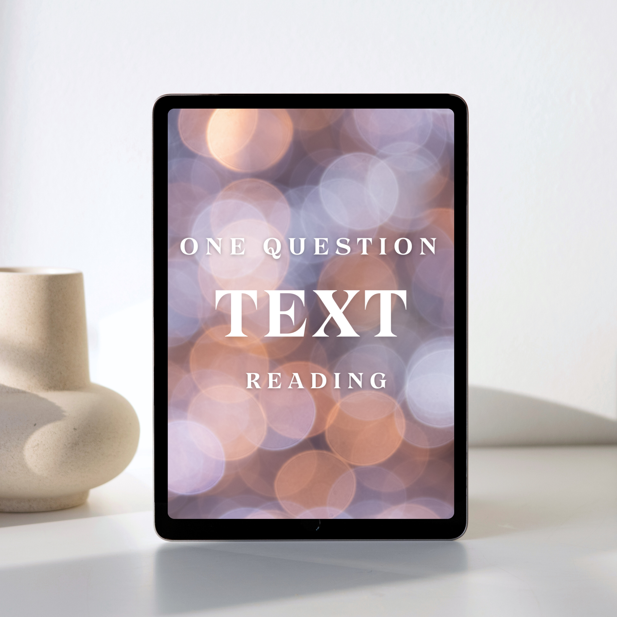 One Question Text Message Reading
