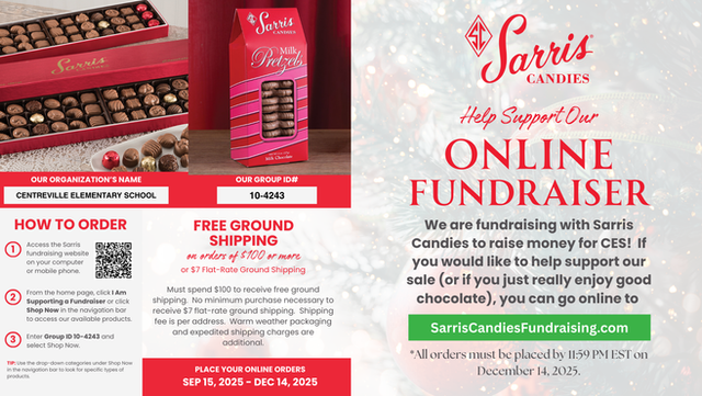 💰 Sarris Candies Fundraiser
