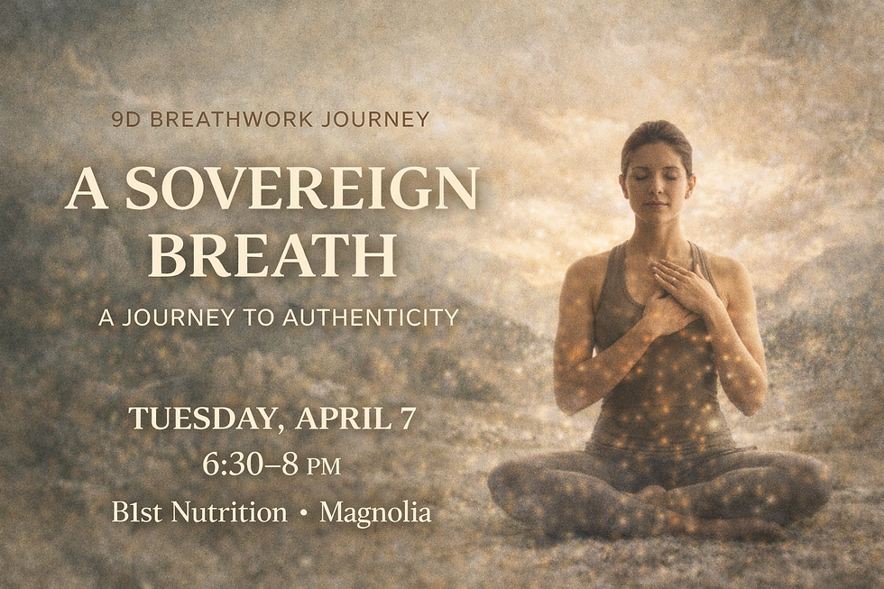 9D Breathwork: The Sovereign Breath — A Journey to Authenticity