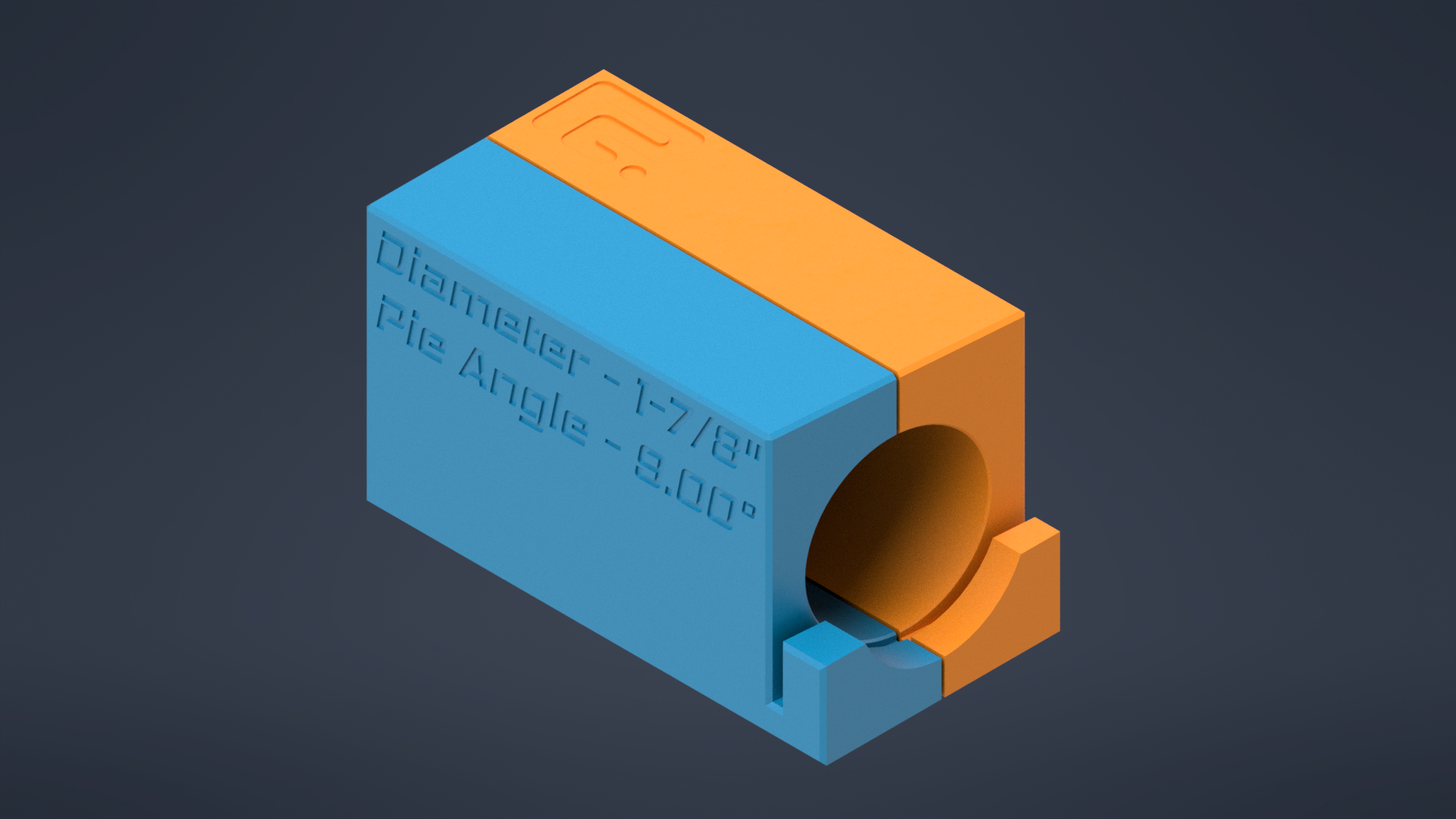 1-7/8 Inch Pie Cutting jig