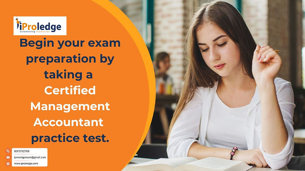 CMA EXAM , CMA COURSE , Certified Management Accounting